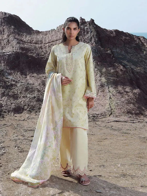 Afsanah Luxury Lawn Collection 2025 By Seran (SAHAR)