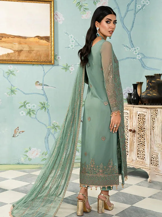 Afsanah by Zarif Embroidered Net Edit 2025 (11-ABSHAAR)