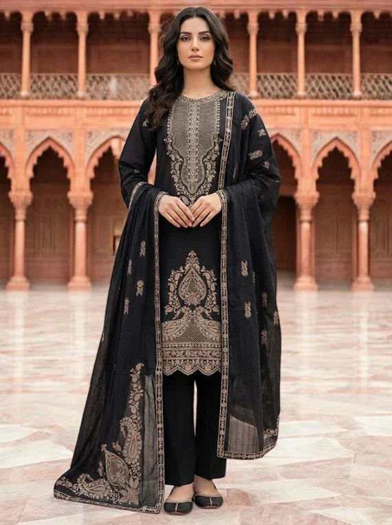 Aizal By Nayab Embroidered Lawn Subrang Collection 2026 (D-05)