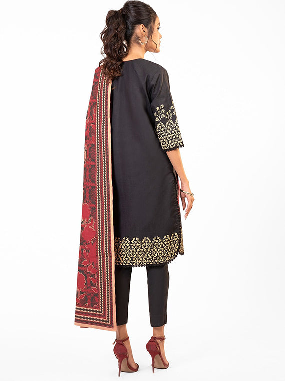 Women's Winter Collection 2026 (Al-Karam-FW-44-Black)