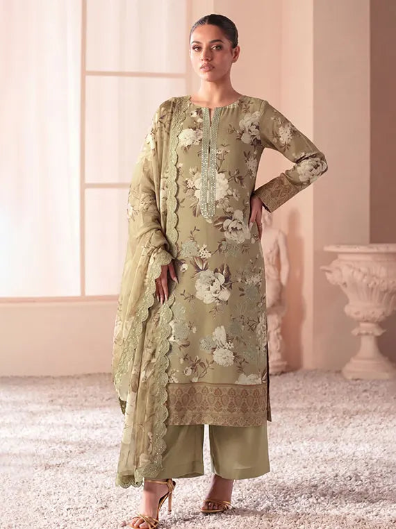 Aleena by Fantak Embroiderd Viscose Unstitched Collection'26 V-1011