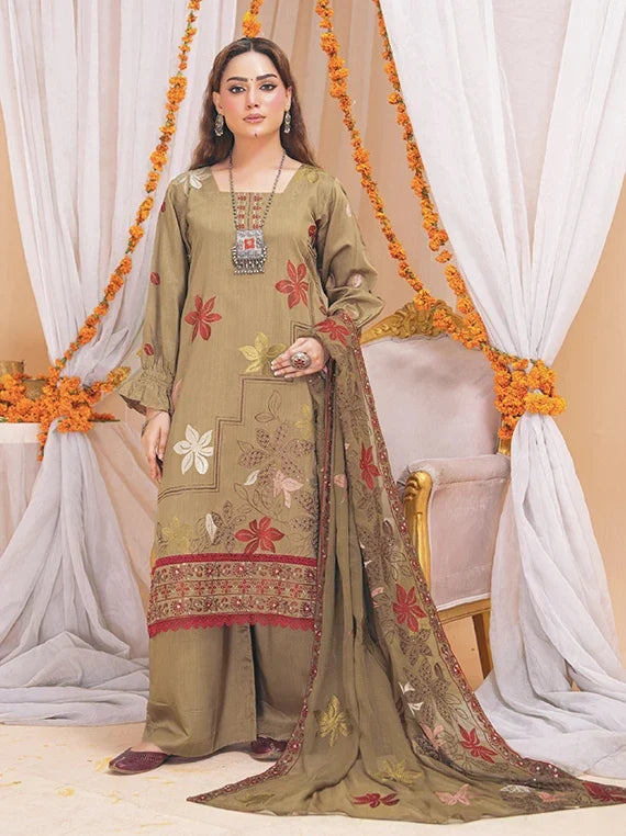Alif Embroidered Fancy Viscose Collection 2026 Vol-507 (D-02)