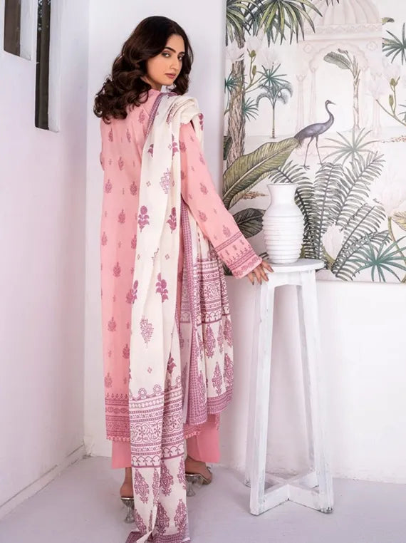 Alishba Classic Lawn Collection 2025 by Ravi Cloth (D-03)