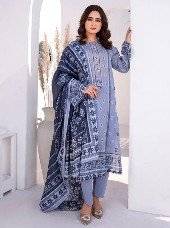 Alishba Classic Lawn Collection 2025 by Ravi Cloth (D-05)