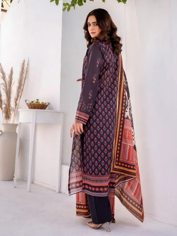 Alishba Classic Lawn Collection 2025 by Ravi Cloth (D-06)