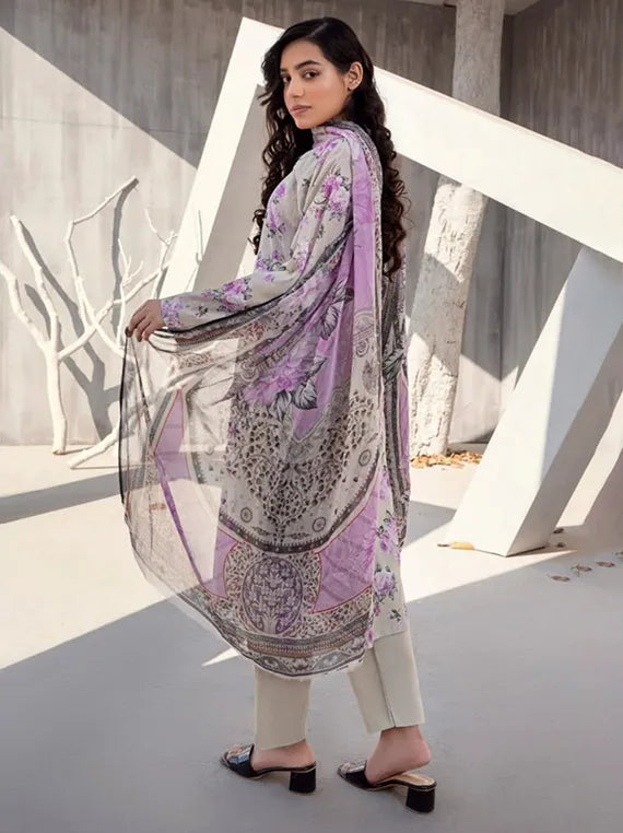 Alishba Printed Lawn Collection 2025 by Ravi Cloth (D-10)