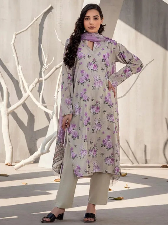 Alishba Printed Lawn Collection 2025 by Ravi Cloth (D-10)