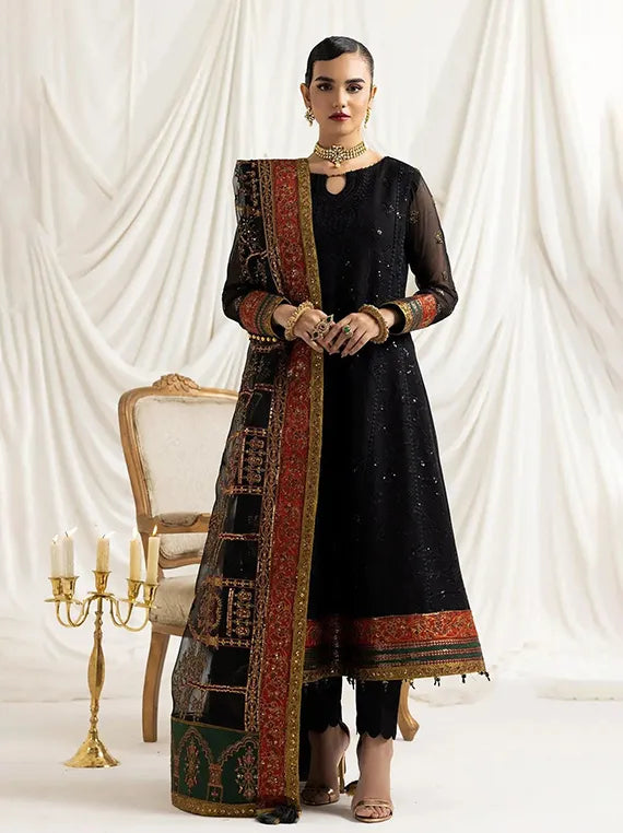 Alizeh Divine Luxe Collection 2025 (2116-Mehlika B Black)