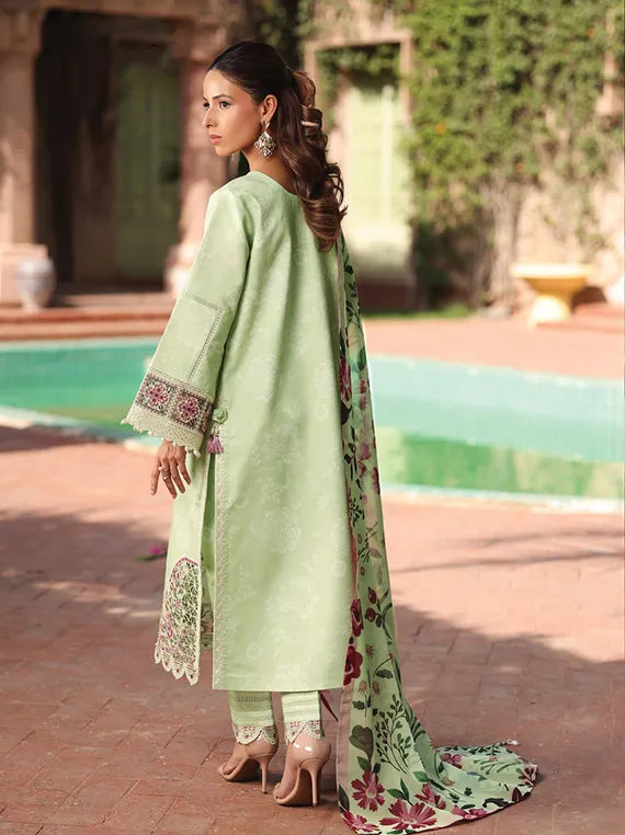 Alizeh Festive Embroidered Printed Lawn Collection 2025 (7034-NUMA)