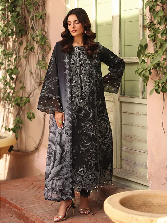 Alizeh Festive Embroidered Printed Lawn Collection 2025