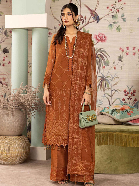Alizeh Multi Brand Chiffon Collection 2024 (05-Larisa)