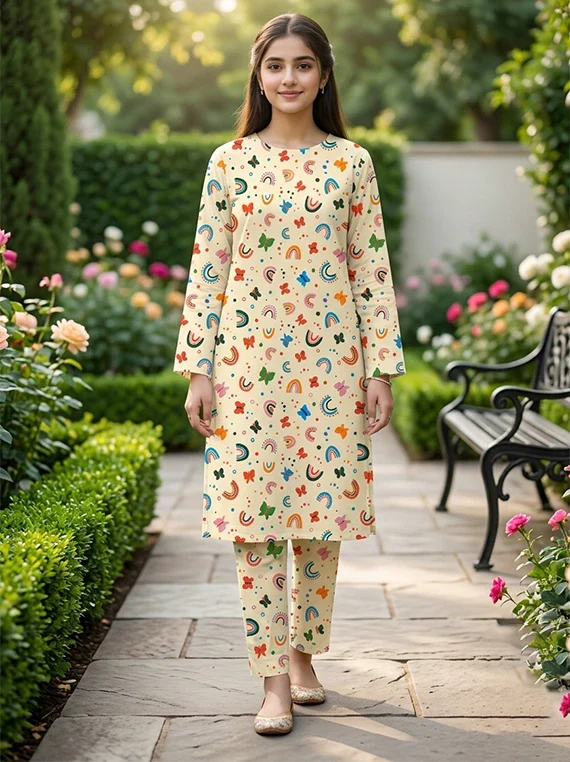 All Over Printed Lawn Edit 2026 Vol FA-48 (D-04)