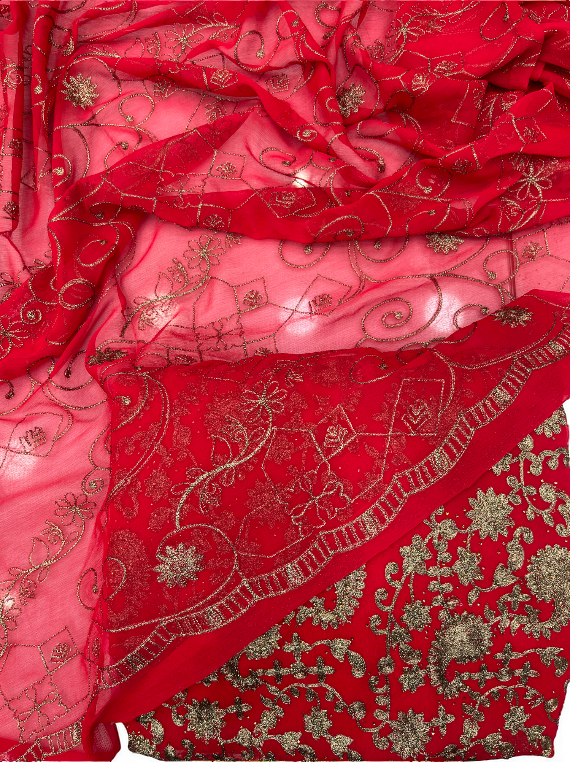 AllOver Embroidered TillaWork Fancy Edit25 Vol-IQ91 (IQ91-01)