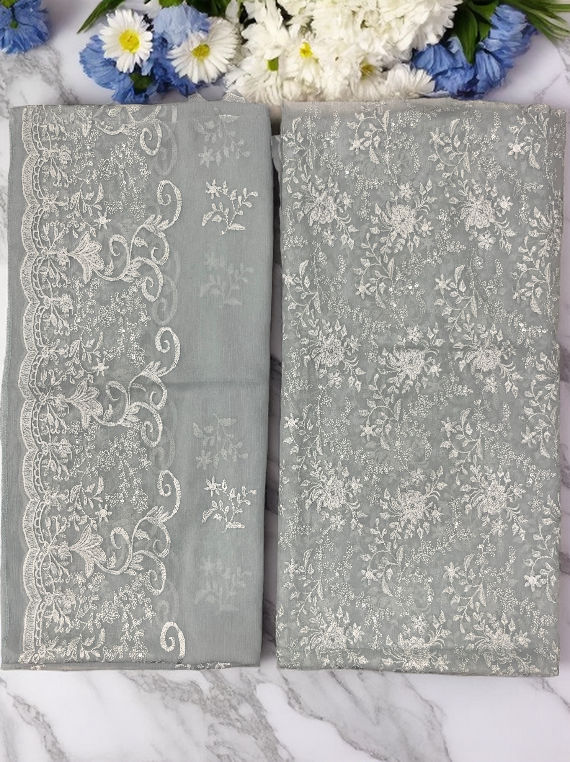 All Over Embroidered Chiffon Edit25 Vol-IQ123 (IQ123-01)