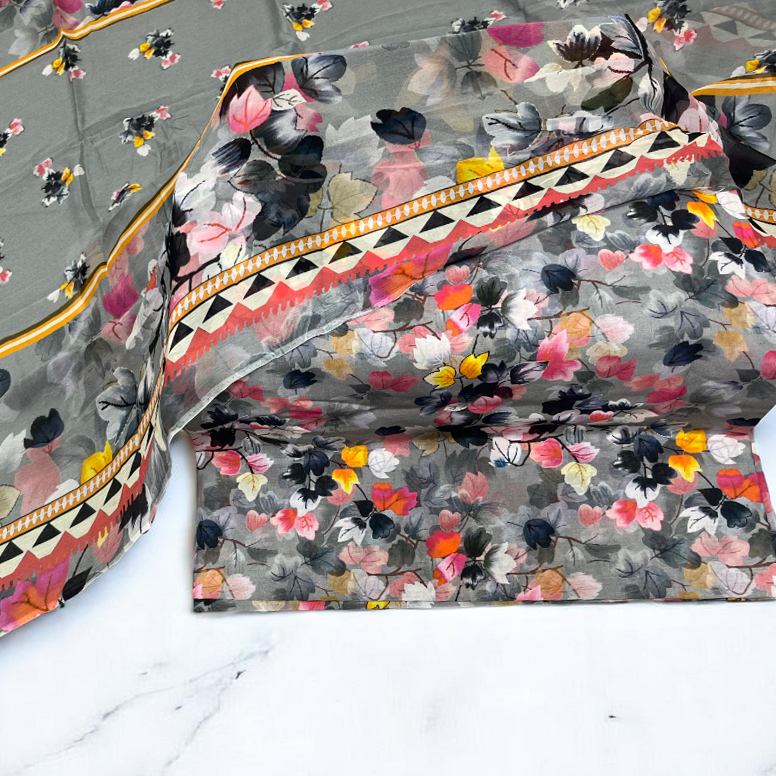 All Over Floral Bloom Print Lawn Edit25 Vol-MD06 (MD06-15)