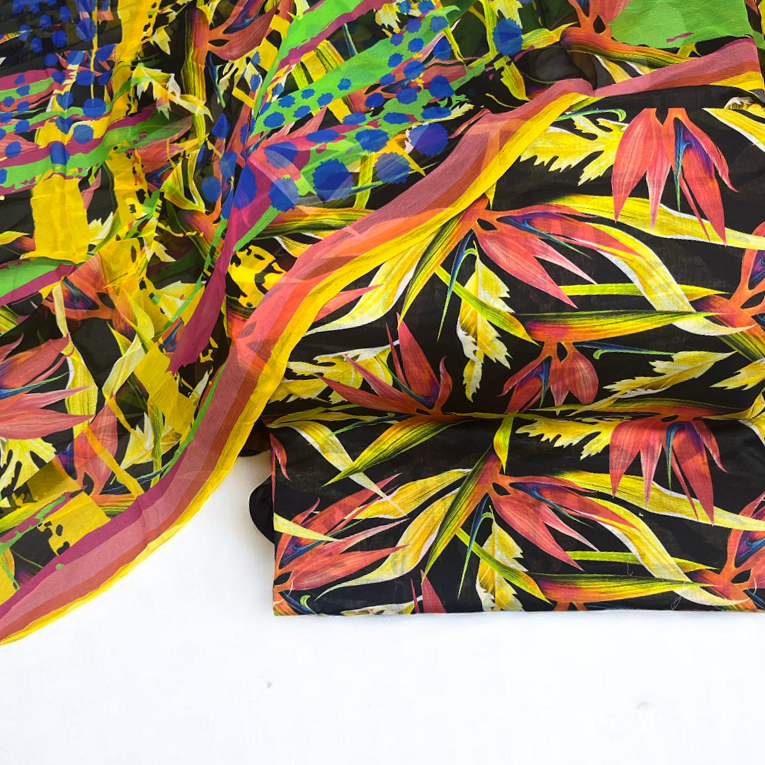All Over Floral Bloom Print Lawn Edit25 Vol-MD06 (MD06-24)