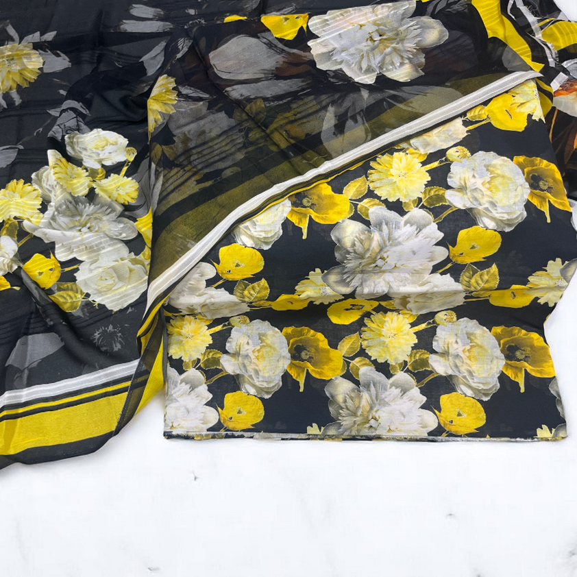 All Over Floral Bloom Print Lawn Edit25 Vol-MD06 (MD06-26)