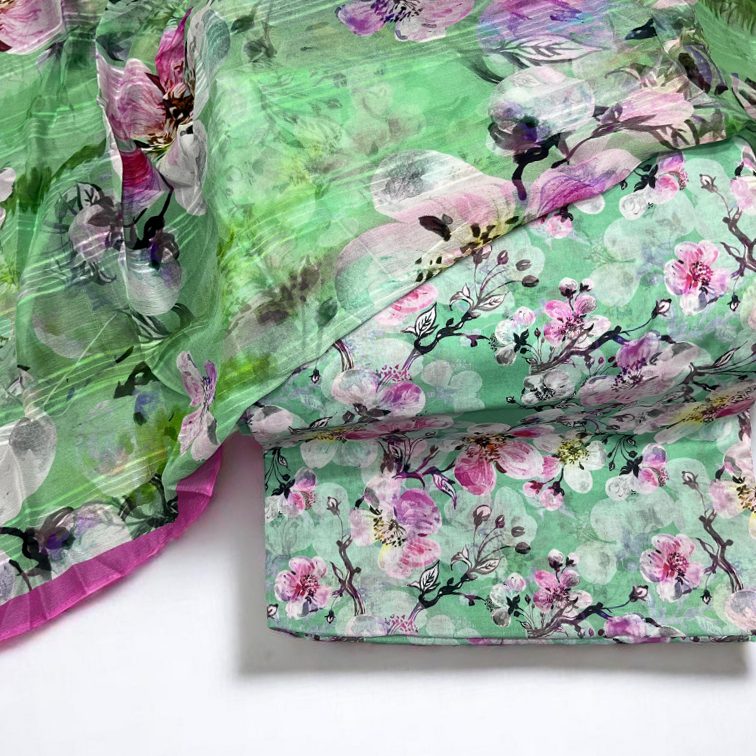 All Over Floral Bloom Print Lawn Edit25 Vol-MD05 (MD06-37)