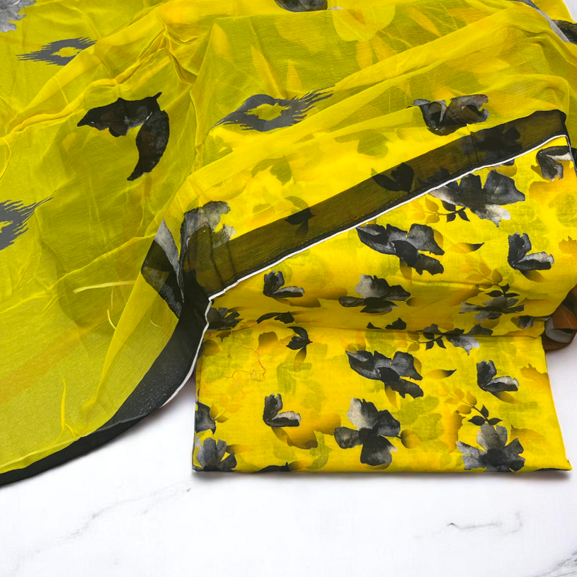 All Over Floral Bloom Print Lawn Edit25 Vol-MD05 (MD06-38)