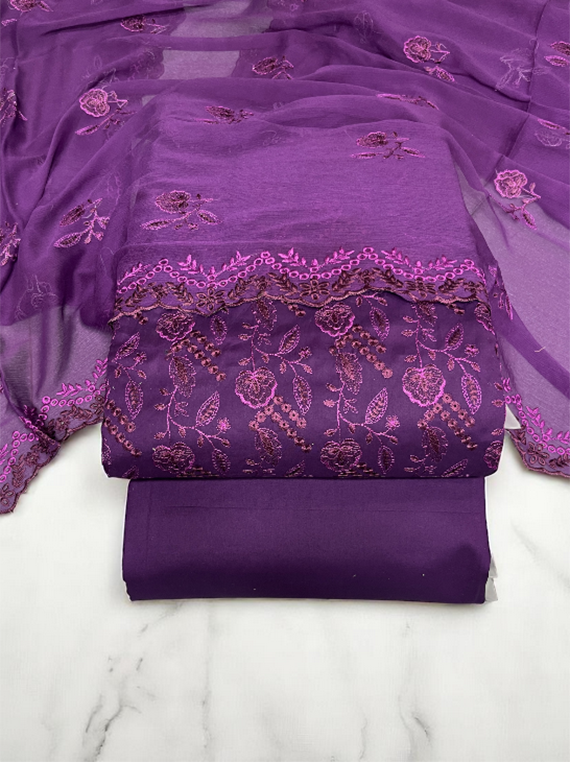 All Over Heavy Embroidered Lawn Edit25 Vol-25DA88 (25DA88-01)