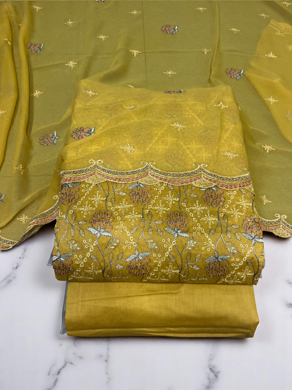 All Over Heavy Embroidered Lawn Edit25 Vol-25DA88 (25DA88-03)