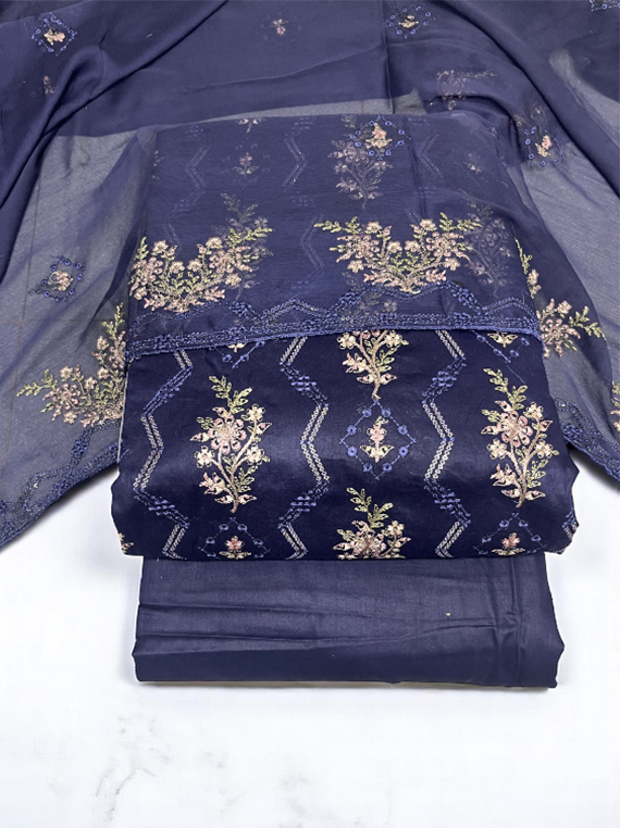 All Over Heavy Embroidered Lawn Edit25 Vol-25DA88 (25DA88-05)