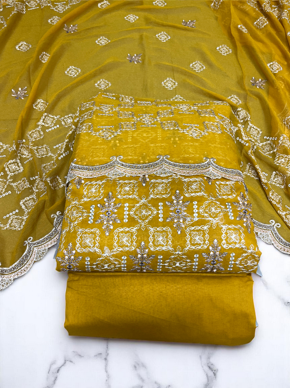 All Over Heavy Embroidered Lawn Edit25 Vol-25DA88 (25DA88-07)