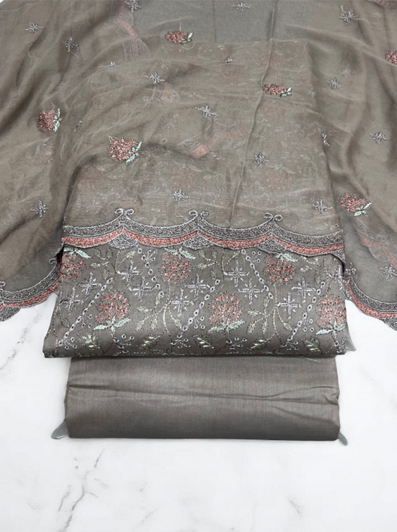 All Over Heavy Embroidered Lawn Edit25 Vol-25DA88 (25DA88-12)