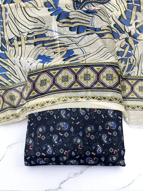 All Over Luxury Printed Lawn Edition 2025 (CT22-02)