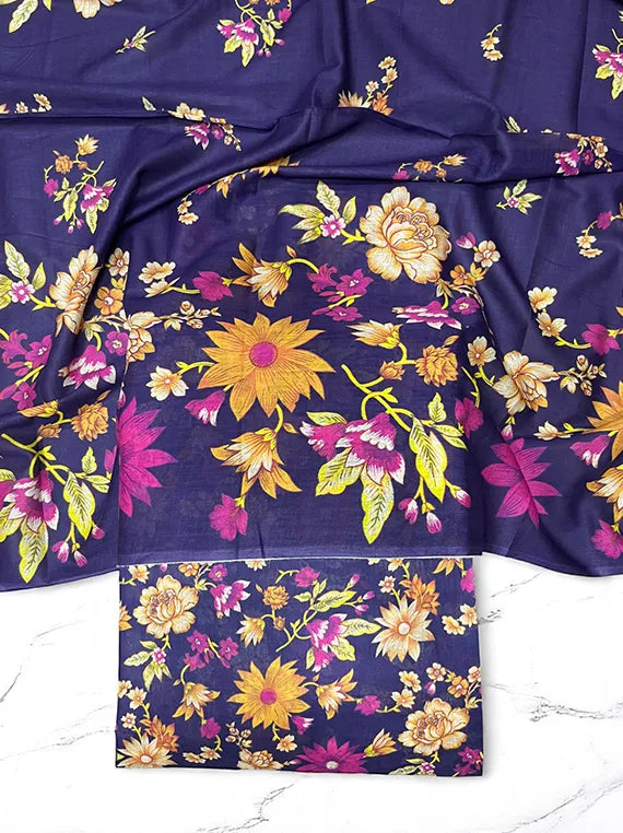 All Over Luxury Printed Lawn Edition 2025 (CT22-11)