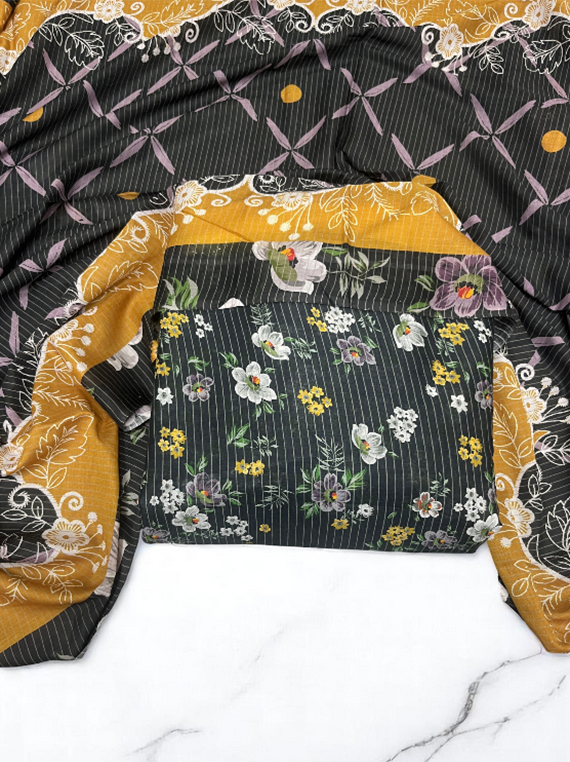 All Over Printed Embroidered Lawn Edit25 Vol-PH17 (PH17-01)