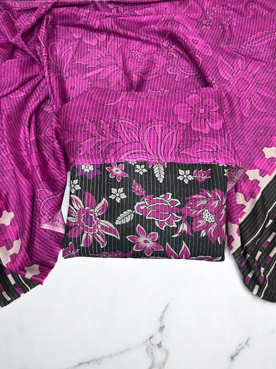 All Over Printed Embroidered Lawn Edit25 Vol-PH17 (PH17-02)