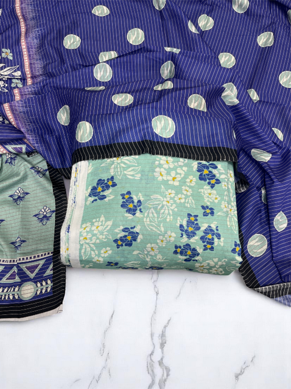 All Over Printed Embroidered Lawn Edit25 Vol-PH17 (PH17-03)