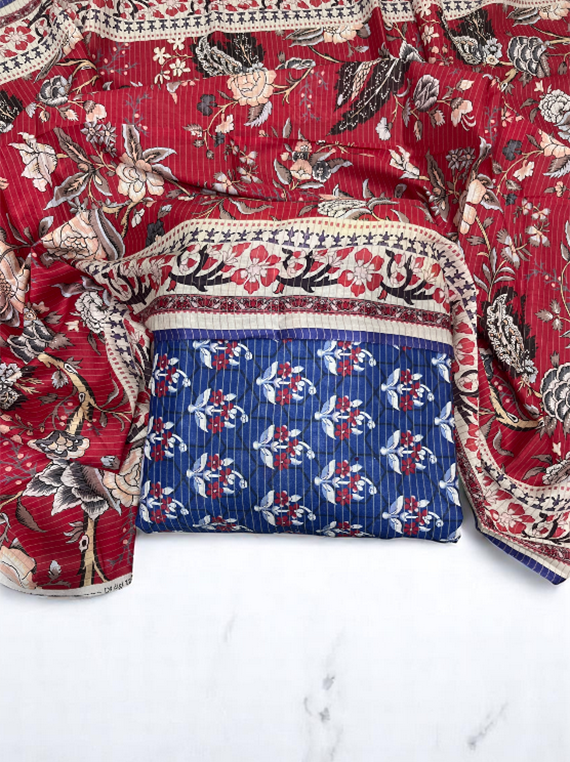 All Over Printed Embroidered Lawn Edit25 Vol-PH17 (PH17-11)