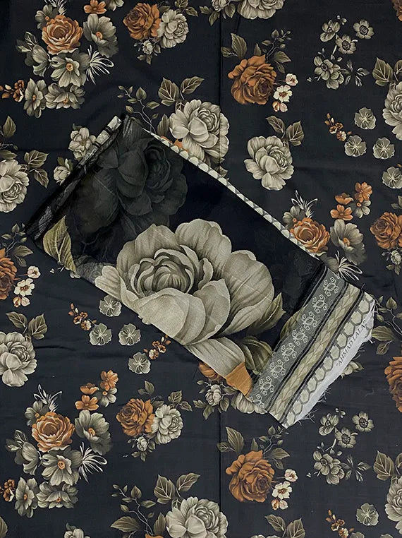 All Over Printed Slub Linen Edit 2025 Vol-PC69 (D-01)