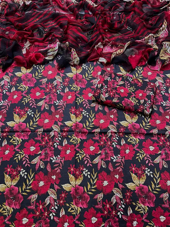 All Over Printed Viscose Slub Collection 2024 Vol-CG14 (CG-14-06)