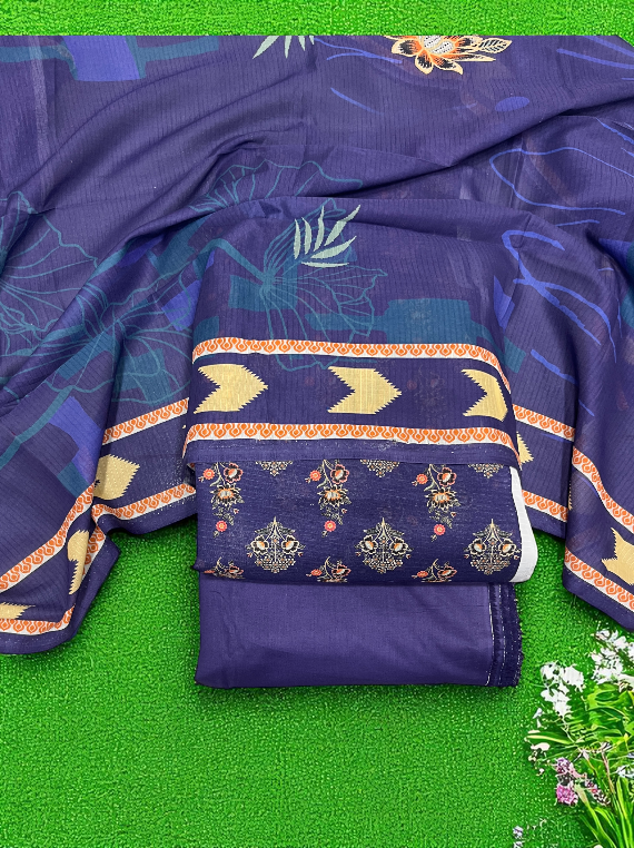 Allover Printed Bana Doriya Lawn Edit25 Vol-CA31 (CA31-07)