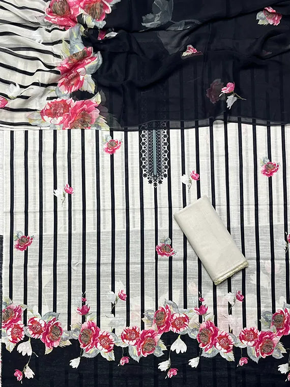 Allover Printed Lawn Collection 2025 Vol-PC-49 (PC49-07)