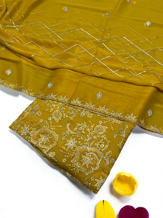 Allure Charm Fully Embroidered Chiffon Edit25 (IQ-174-03)