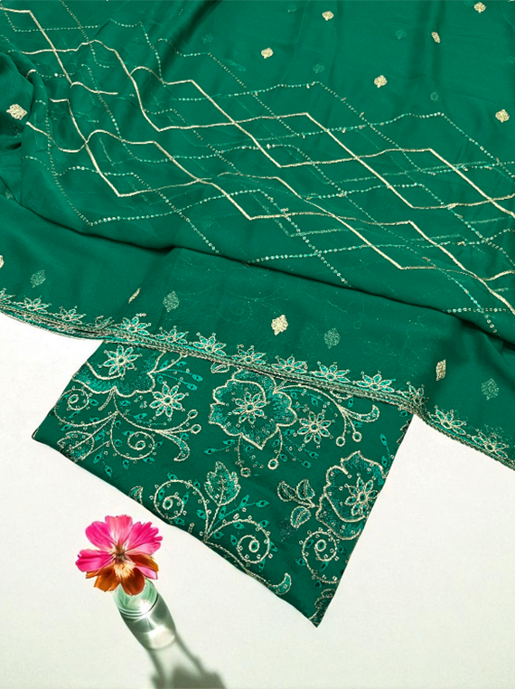 Allure Charm Fully Embroidered Chiffon Edit25 (IQ-174-04)