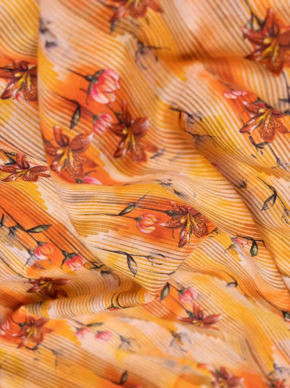 Alzohaib Allover Printed Cambric Collection 2024 (D-01)