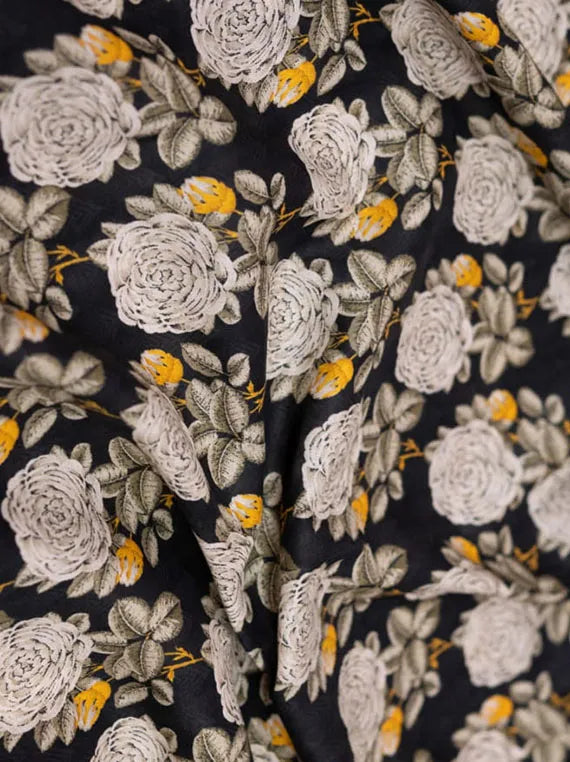 Alzohaib Allover Printed Cambric Collection 2024 (D-12)
