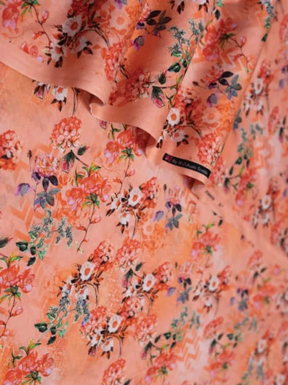 Alzohaib Allover Printed Cambric Collection 2024 (D-13)