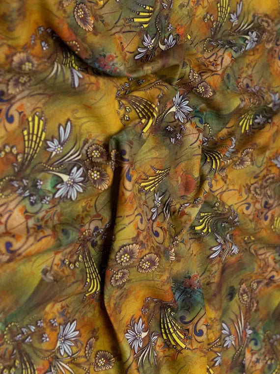 Alzohaib Allover Printed Cambric Collection 2024 (D-18)