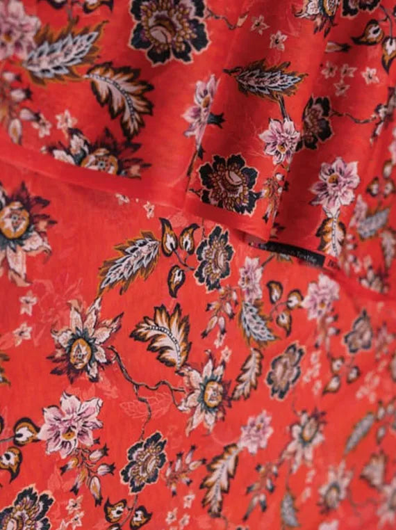 Alzohaib Allover Printed Cambric Collection 2024 (D-20)