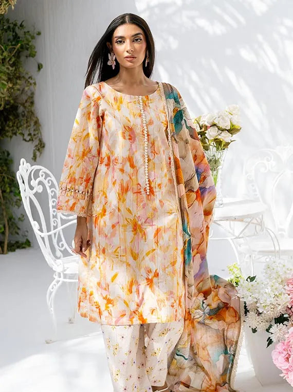 Alzohaib Luxe Printed Collection 2025 Vol-02 (D-04)