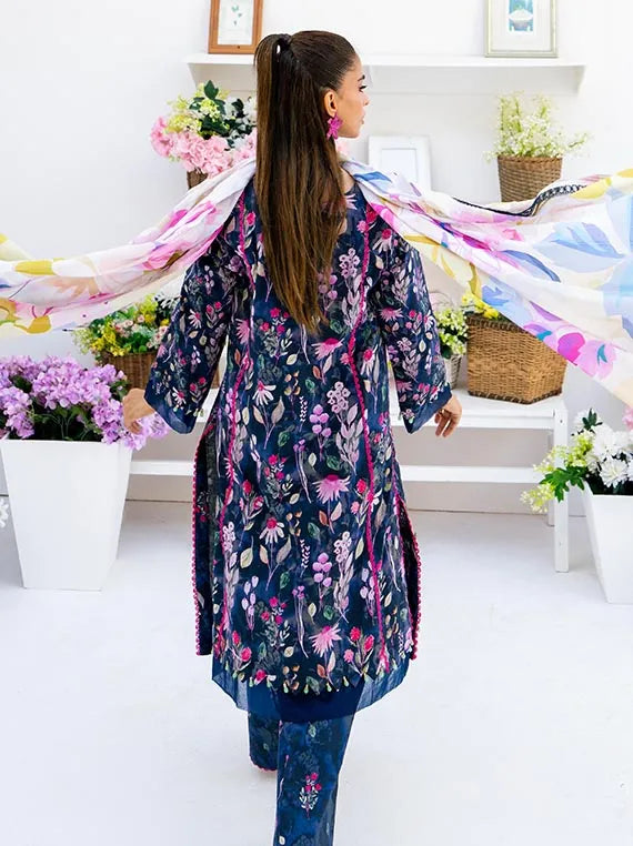 Alzohaib Luxe Printed Collection 2025 Vol-02 (D-08)
