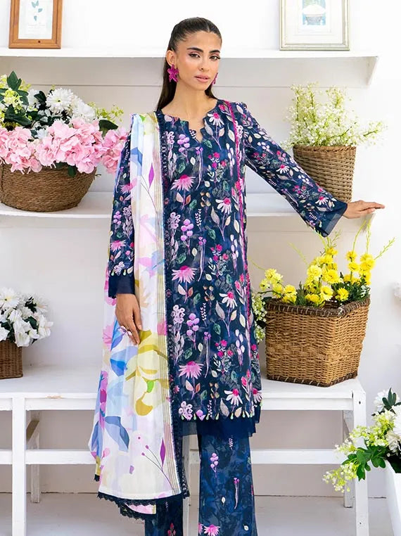Alzohaib Luxe Printed Collection 2025 Vol-02 (D-08)