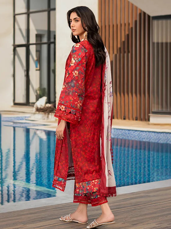 Alzohaib Luxury Lawn Prints Collection 2025 (AZP-25-05)