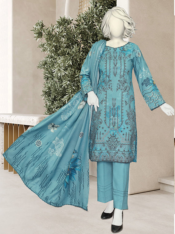 Ameela Printed Embroidered Peach Collection 2025 Vol-02 By ABC (D-02)